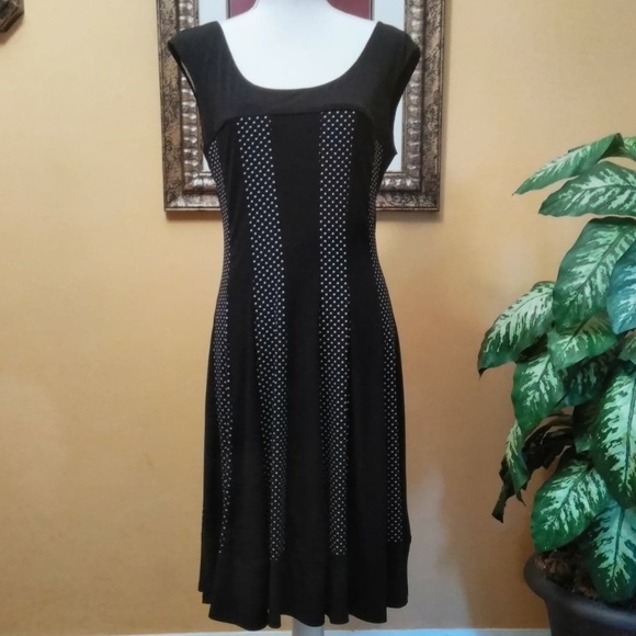 connected apparel Dresses & Skirts - Connected Apparel Women's Black Sleeveless Dress